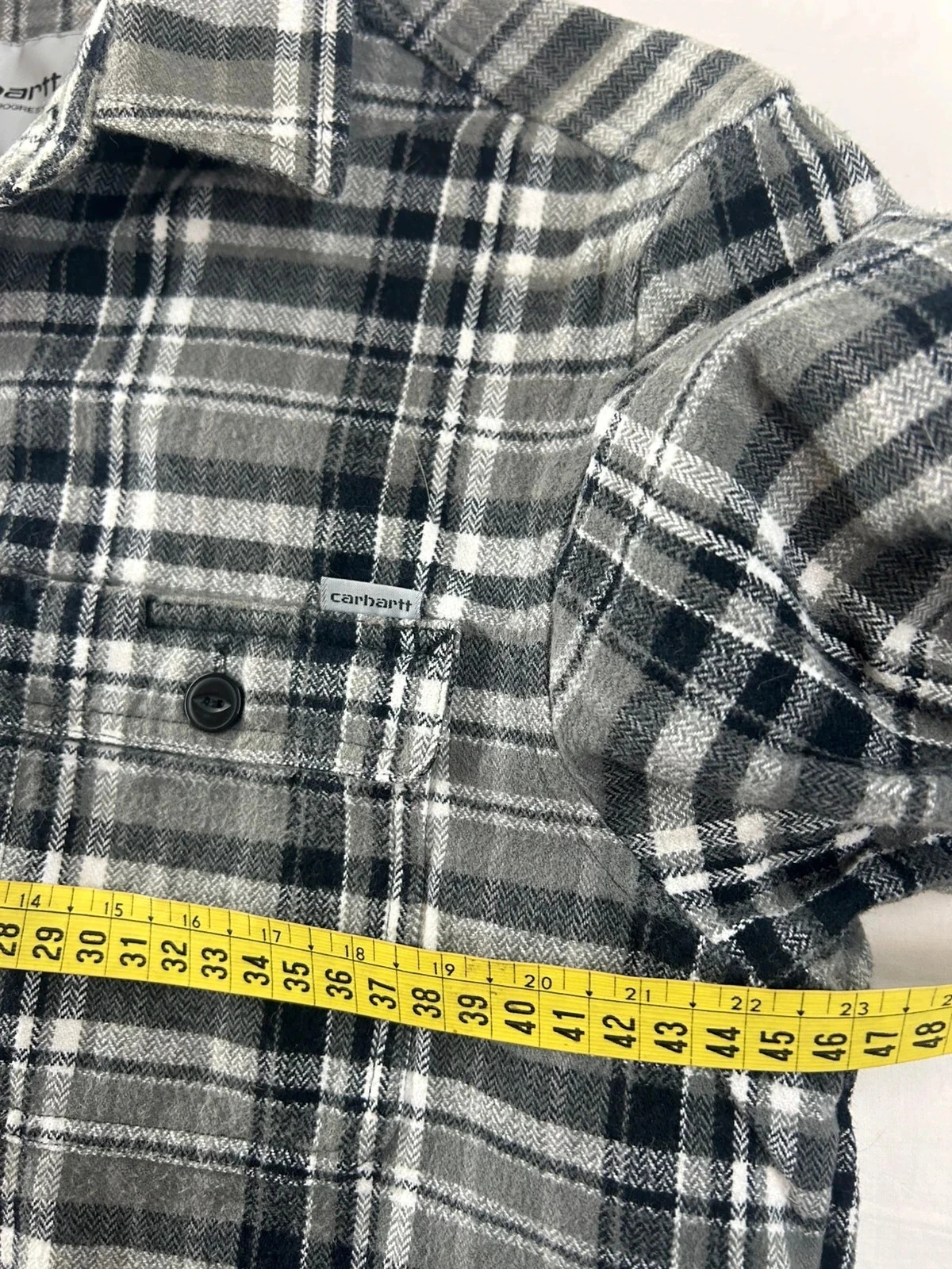 Vintage Carhartt plaid shirt – photo 11